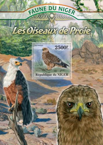 Poštová známka Niger 2013 Dravci Mi# Block 154 Kat 10€