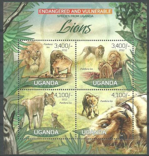 Poštové známky Uganda 2012 Levy Mi# 2975-78 Kat 13€