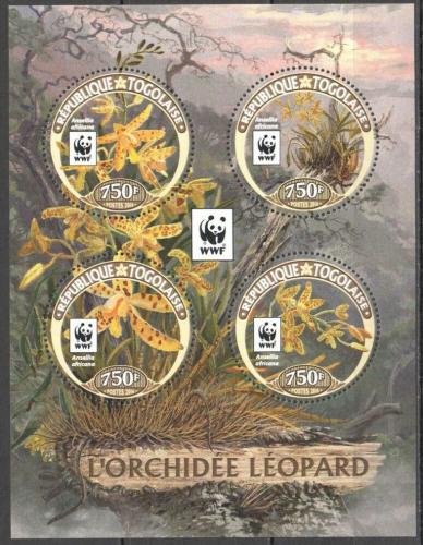 Poštové známky Togo 2016 Orchideje Mi# 7699-7702 Kat 12€ 