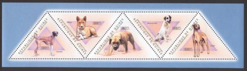 Poštové známky Guinea 2011 Psy Mi# 8658-62 Kat 20€