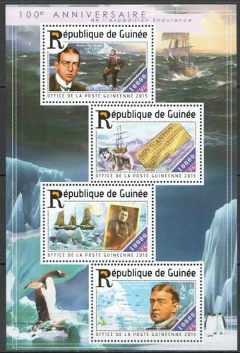 Poštové známky Guinea 2015 Plachetnice Mi# 11103-06 Kat 16€