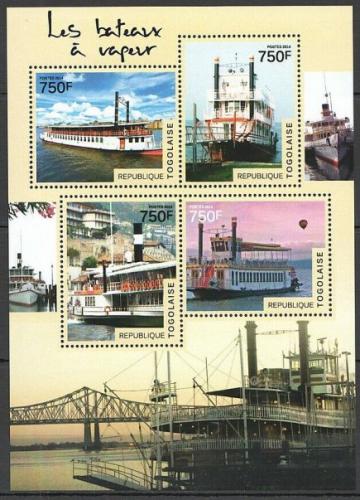 Poštové známky Togo 2014 Parníky Mi# 6176-79 Kat 12€