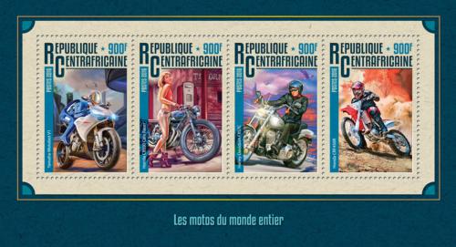 Poštové známky SAR 2016 Motocykle Mi# 6155-58 Kat 16€
