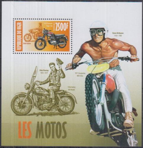 Poštová známka Niger 2013 Motocykle Mi# Block 203 Kat 10€