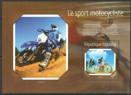 Poštová známka Togo 2014 Motocyklové závody Mi# Block 1081 Kat 10€