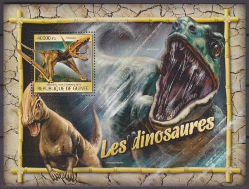 Poštová známka Guinea 2016 Dinosaury Mi# Block 2655 Kat 16€