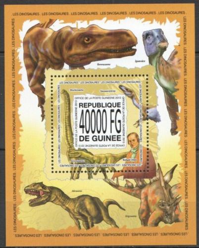 Poštová známka Guinea 2013 Dinosaury Mi# Block 2294 Kat 16€