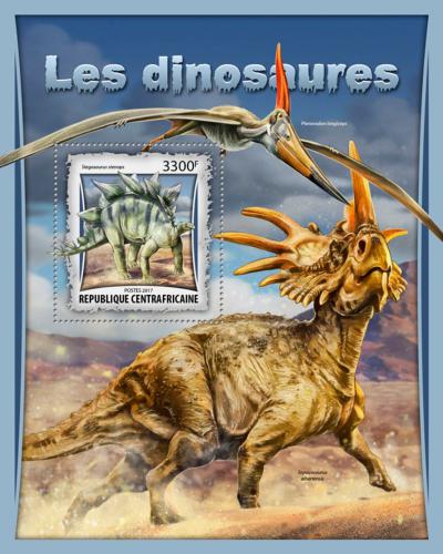 Poštová známka SAR 2017 Dinosaury Mi# Block 1565 Kat 15€
