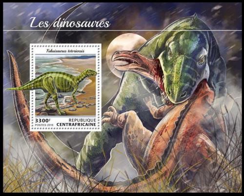 Poštová známka SAR 2018 Dinosaury Mi# Block 1772 Kat 15€