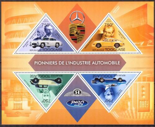 Poštové známky Togo 2013 Klasické automobily Mi# 5041-44 Kat 12€