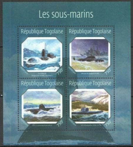 Poštové známky Togo 2014 Ponorky Mi# 6299-6302 Kat 12€