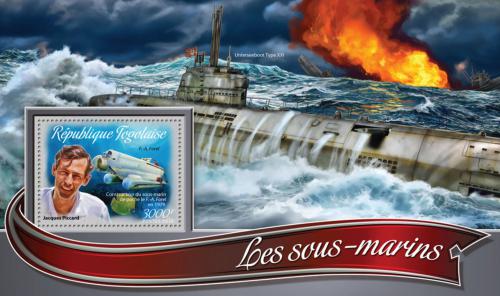 Poštová známka Togo 2016 Ponorky Mi# Block 1307 Kat 12€