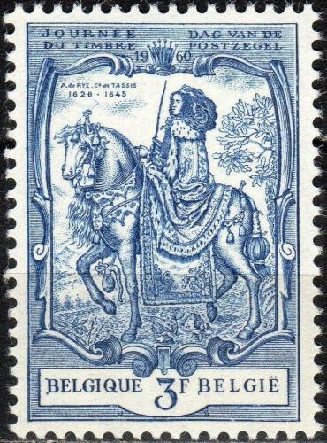 Poštová známka Belgicko 1960 Alexandrine von Taxis Mi# 1178