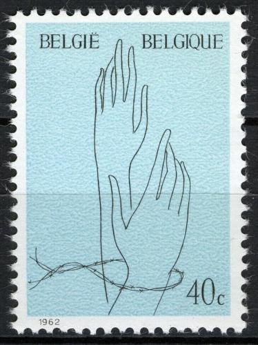 Poštová známka Belgicko 1962 Socha, Idel Ianchelevici Mi# 1284 