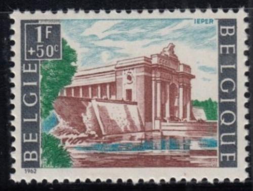Poštová známka Belgicko 1962 Britský váleèný pamätník v Ypernu Mi# 1299