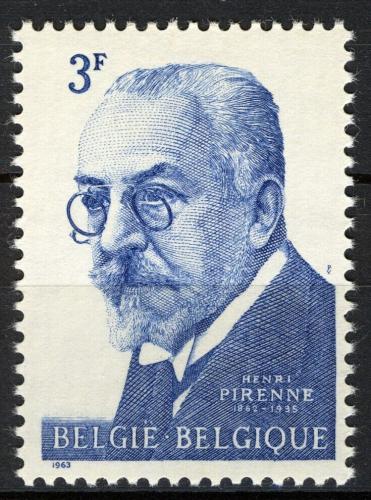 Poštová známka Belgicko 1963 Henri Pirenne, historik Mi# 1300 