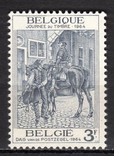 Poštová známka Belgicko 1964 Den známek Mi# 1344