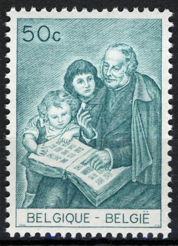 Poštová známka Belgicko 1965 Rowland Hill s dìtmi Mi# 1384