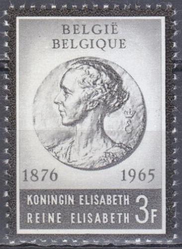 Poštová známka Belgicko 1965 Krá¾ovna Alžbeta Mi# 1416