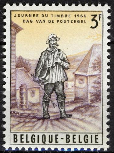 Poštová známka Belgicko 1966 Listonoš Mi# 1420