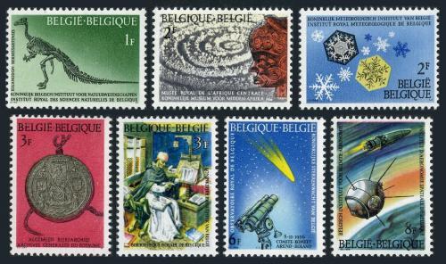 Poštové známky Belgicko 1966 Národní vìdecké dìdictví Mi# 1427-33