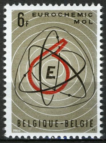 Poštová známka Belgicko 1966 Molekula Mi# 1438