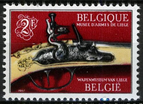 Poštová známka Belgicko 1967 Pistole Mi# 1463