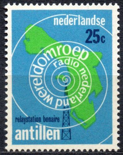 Potov znmka Holandsk Antily 1969 Holandsk rdio Mi# 201 - zvi obrzok