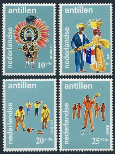 Potov znmky Holandsk Antily 1969 Festivaly a slvnosti Mi# 204-07 - zvi obrzok