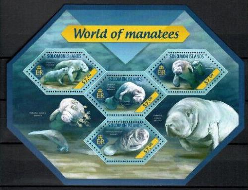 Poštové známky Šalamúnove ostrovy 2014 Kapustòáci Mi# 2652-55 Kat 9.50€