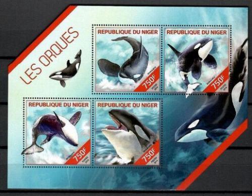 Poštové známky Niger 2014 Kosatky Mi# 2870-73 Kat 12€