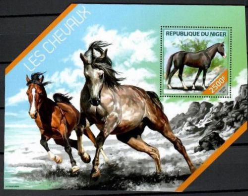 Poštová známka Niger 2014 Kone Mi# Block 306 Kat 10€