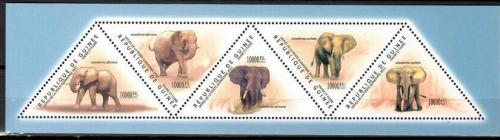 Poštové známky Guinea 2011 Slony Mi# 8686-90 Kat 20€