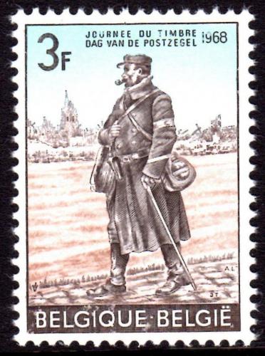 Poštová známka Belgicko 1968 Listonoš Mi# 1502