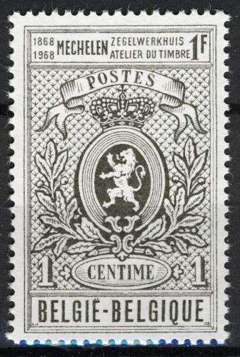 Poštová známka Belgicko 1968 Tiskárna v Mecheln, 100. výroèie Mi# 1507