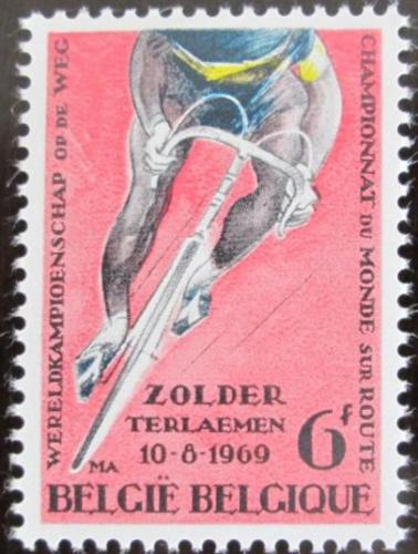 Poštová známka Belgicko 1969 Cyklistika Mi# 1556