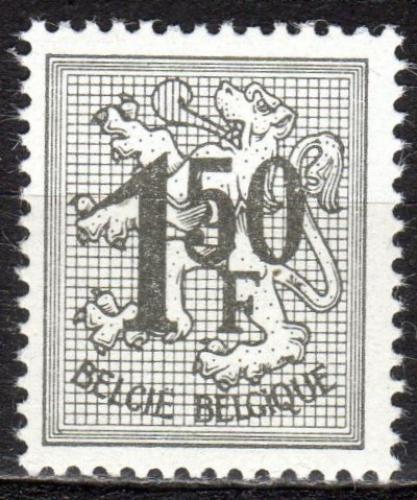 Poštová známka Belgicko 1969 Heraldický lev Mi# 1579