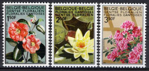 Poštové známky Belgicko 1970 Kvety Mi# 1580-82