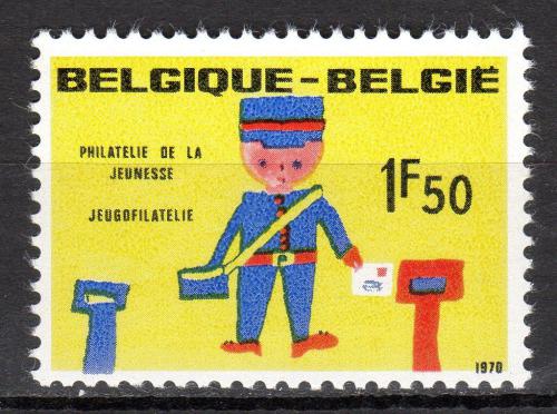 Poštová známka Belgicko 1970 Listonoš Mi# 1585