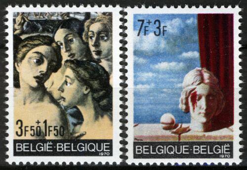 Poštové známky Belgicko 1970 Umenie  Mi# 1618-19