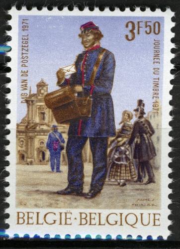Poštová známka Belgicko 1971 Listonoš Mi# 1631