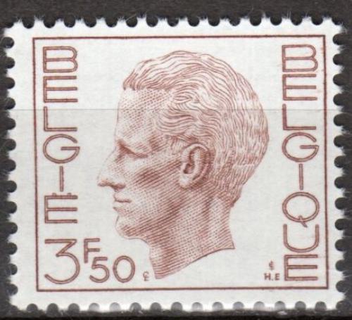 Poštová známka Belgicko 1971 Krá¾ Baudouin I. Mi# 1649
