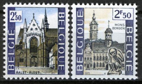 Poštové známky Belgicko 1971 Pamätihodnosti Mi# 1653-54