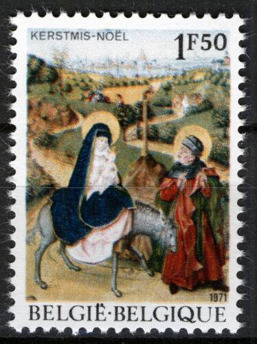 Poštová známka Belgicko 1971 Vianoce, umenie Mi# 1662