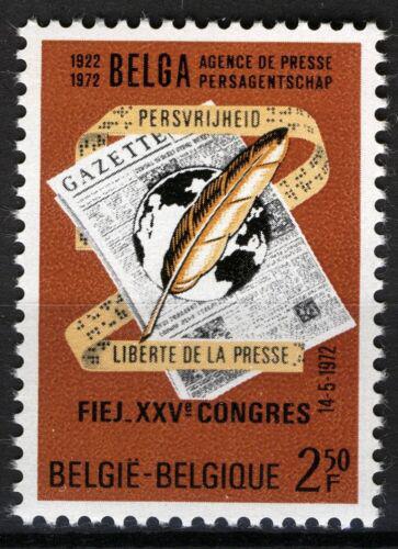 Poštová známka Belgicko 1972 Svoboda tisku Mi# 1680 