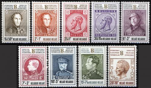 Poštové známky Belgicko 1972 Výstava BELGICA ’72 Mi# 1682-90