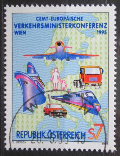 Poštová známka Rakúsko 1995 Dopravní prostøedky Mi# 2159