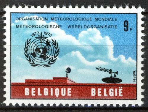 Poštová známka Belgicko 1973 Mezinárodní meteorologická spolupráce Mi# 1714