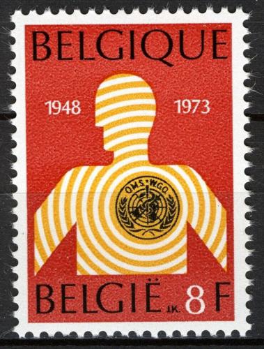 Poštová známka Belgicko 1973 WHO, 25. výroèie Mi# 1720