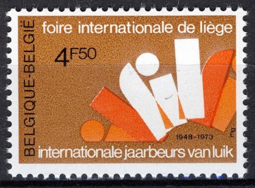 Poštová známka Belgicko 1973 Mezinárodný ve¾trh v Lüttich Mi# 1724
